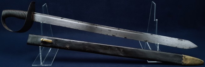 British 18th Century Naval Cutlass, With 19th Century Conversion 2